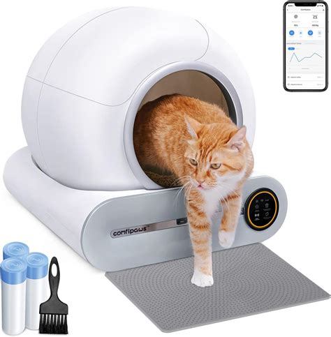 electric litter box circular|self cleaning litter box for cats.